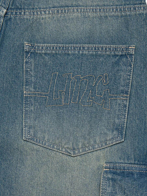 Джинсы LOOSE FIT DENIM CARGO (размер L, цвет Голубой)