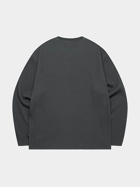 Лонгслив WAFFLE OG (размер L, цвет Серый)