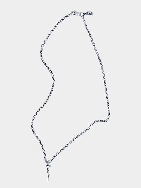 Подвеска FORGED NAIL (размер one size, цвет Серебряный)