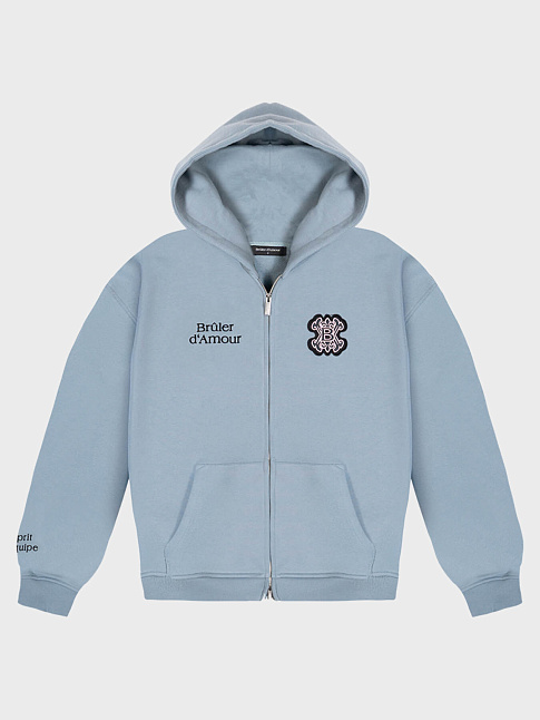 Худи ZIP ESPRIT D’EQUIPE SAINT-P (размер M, цвет Серый)