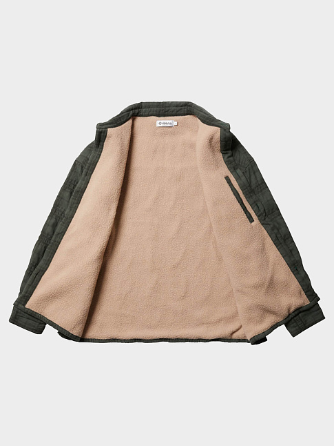 Куртка SHAO PLAID FLEECE (размер L, цвет Зеленый)