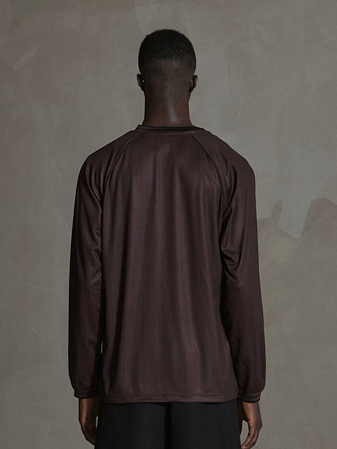 Лонгслив LOGO FOOTBALL (размер L, цвет Бордовый)