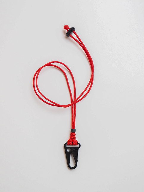 Чёрный карабин на шею (размер one size, цвет Разноцветный)