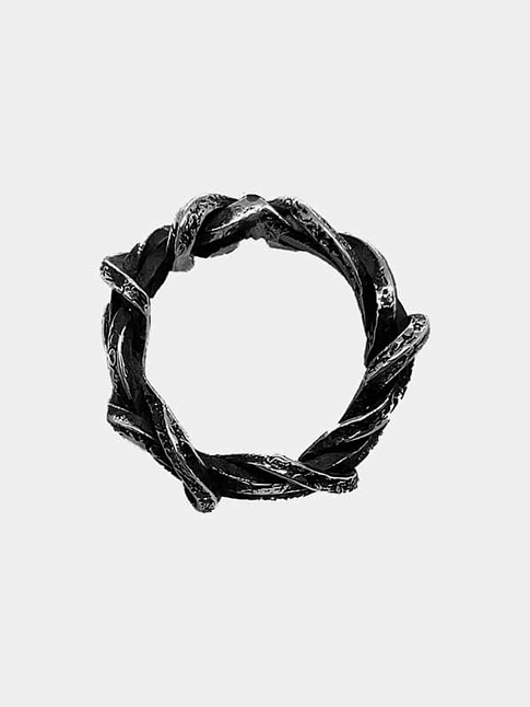 Кольцо CRYPT (размер 15 1/2, цвет Серебряный)