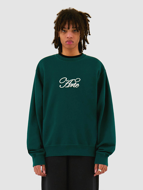 Свитшот LOGO (размер 4XL, цвет Зеленый)