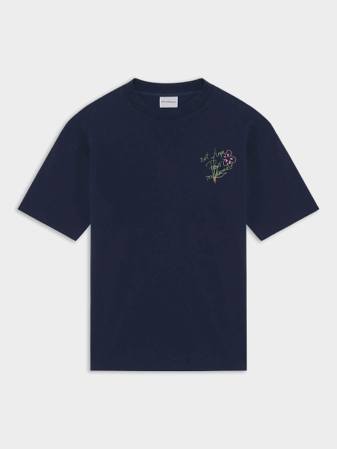 Футболка SLOGAN ESQUISSE (размер XXL, цвет Синий)