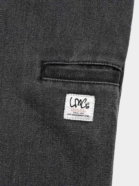 Брюки WASHED CANVAS WORK EASY (размер L, цвет Серый)