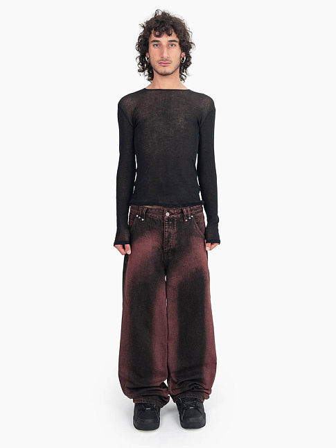 Джинсы BJEANS04 (размер XL, цвет Красный)