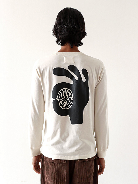 Лонгслив CUFFED (размер XL, цвет Белый)