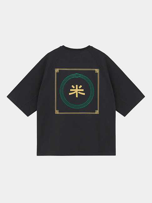 Футболка SNAKE (размер M, цвет Темно-серый)