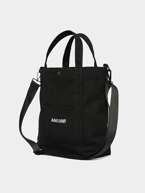 Тоут из канваса (размер one size, цвет Черный)