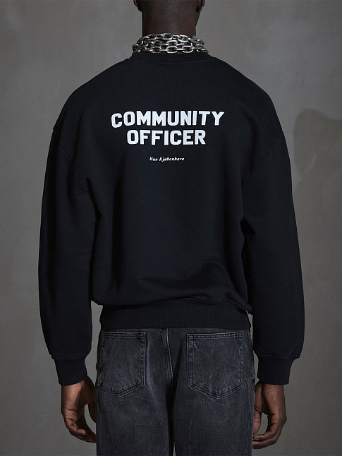 Свитшот OFFICER PRINTED (размер XL, цвет Черный)