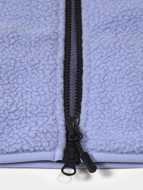 Флисовая куртка BORG SHERPA ZIP (размер L, цвет Светло-фиолетовый)