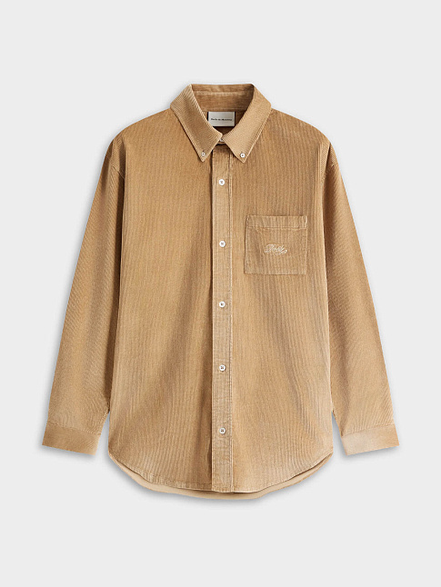 Рубашка CORDUROY (размер XL, цвет Бежевый)