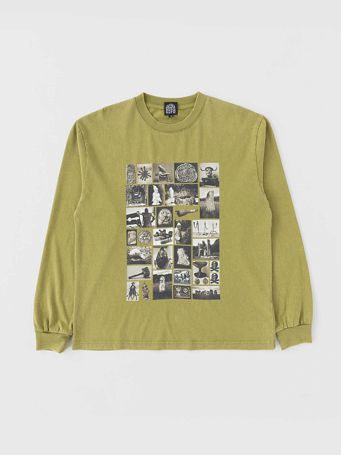 Лонгслив NICHE (размер L, цвет Зеленый)