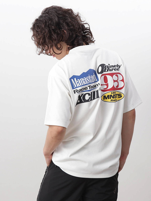 Футболка RE:POLY TEAM 93 (размер L, цвет Белый)