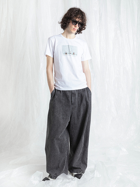 Джинсы SHINJUKU MARMO (размер M, цвет Серый)