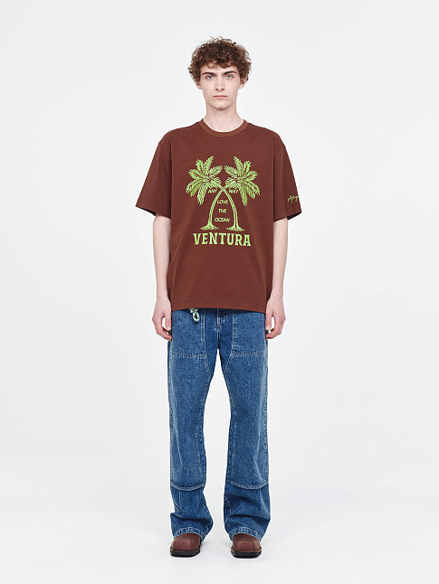 Джинсы WIDE CARPENTER (размер L, цвет Синий)