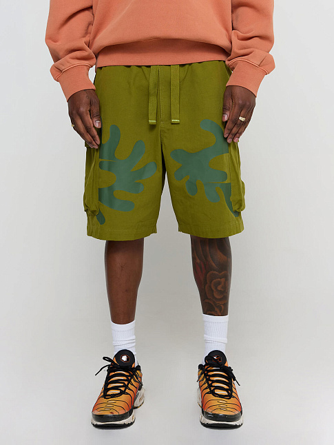 Шорты ADINKRA CARGO (размер XL, цвет Зеленый)
