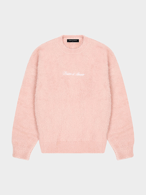 Свитер TERRY PEACH (размер XL, цвет Розовый)