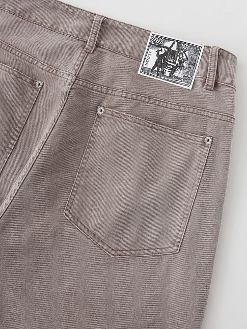 Джинсы RUST (размер M, цвет Коричневый)