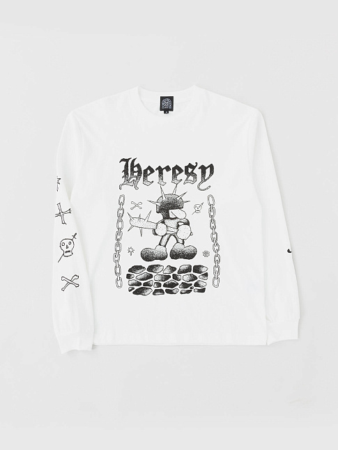 Лонгслив FIGHTIN' (размер L, цвет Белый)