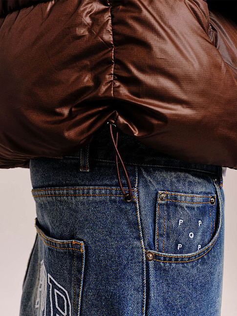 Пуховик PUFFER (размер XL, цвет Коричневый)