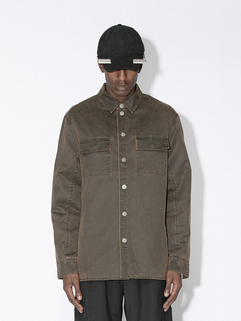 Овершот WASHED (размер 50, цвет Коричневый)