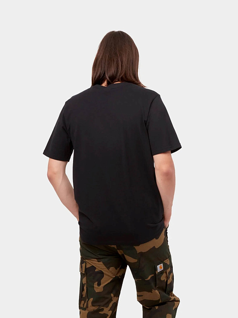 Футболка S/S POCKET (размер L, цвет Черный)
