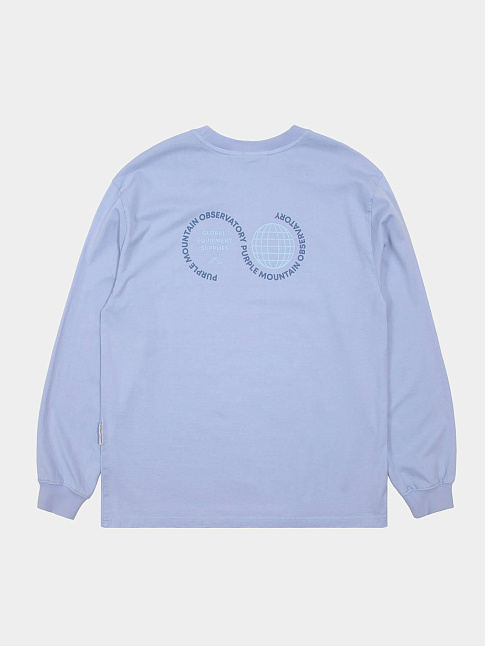 Лонгслив GLOBE LOGO (размер L, цвет Фиолетовый)