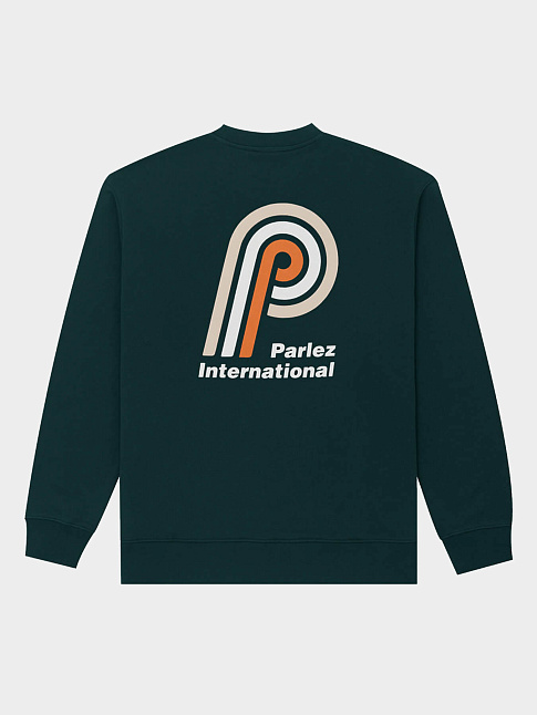 Свитшот POPLAR (размер XL, цвет Темно-зеленый)