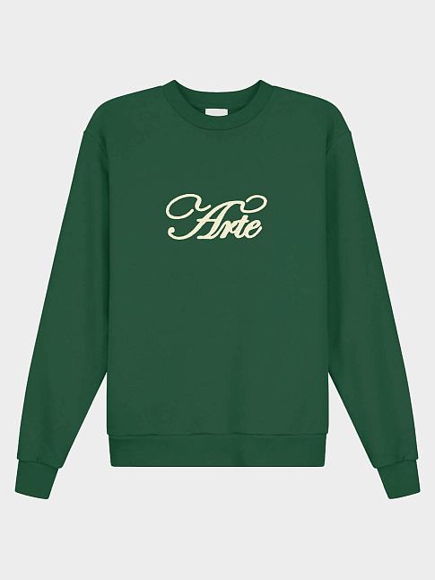 Свитшот LOGO (размер 4XL, цвет Зеленый)