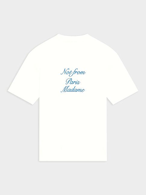 Футболка SLOGAN CURSIVE (размер XL, цвет Белый)