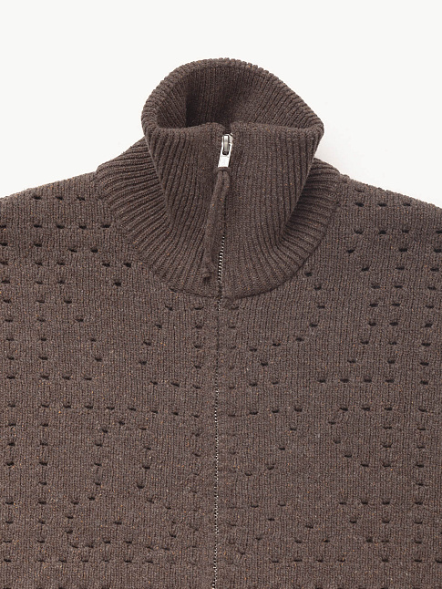 Свитер HOT FUSION (размер M, цвет Коричневый)