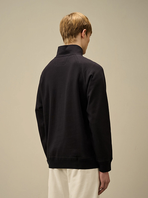 Свитшот DIAGONAL RAISED FLEECE HALF ZIP LOGO (размер XL, цвет 999)