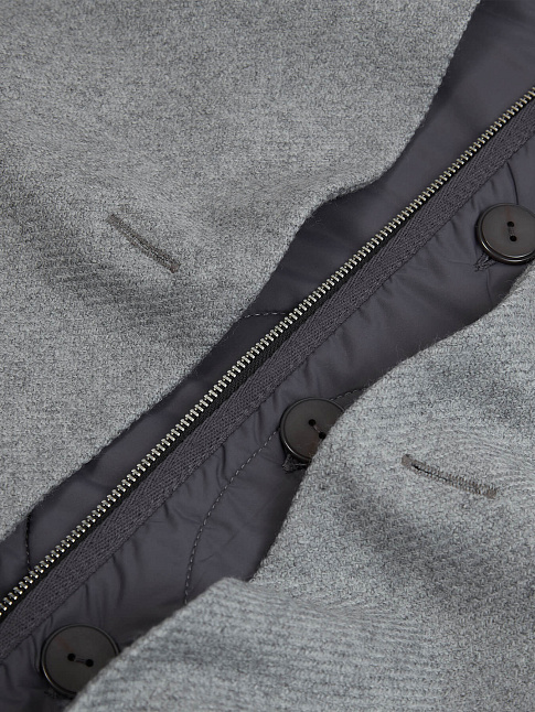 Пальто PANASIAN COAT 2 OVERSIZE (размер L, цвет Серый)