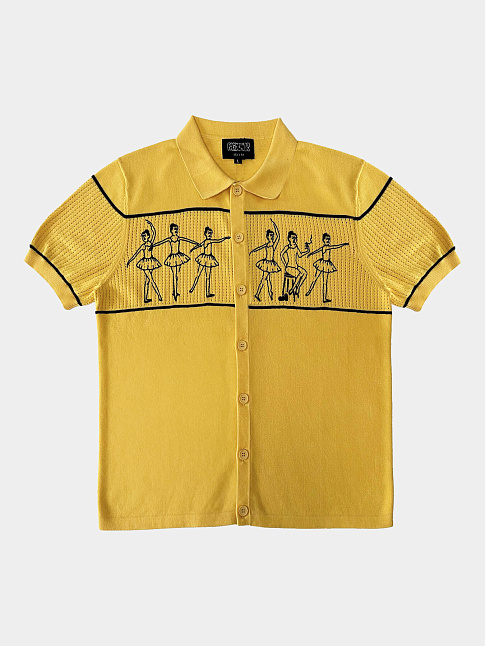 Поло BALLET POLO (размер XL, цвет Желтый)