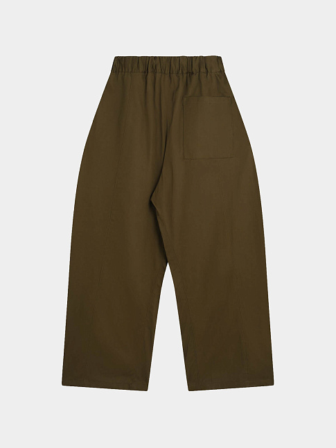 Брюки BOX PLEAT (размер L, цвет Хаки)