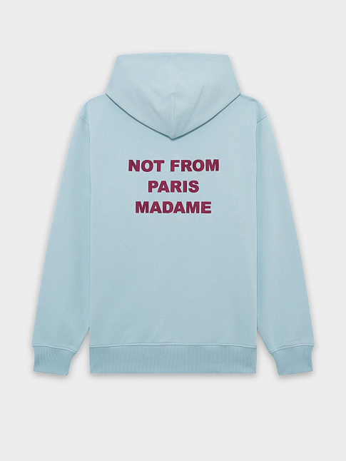 Худи SLOGAN (размер XL, цвет Голубой)