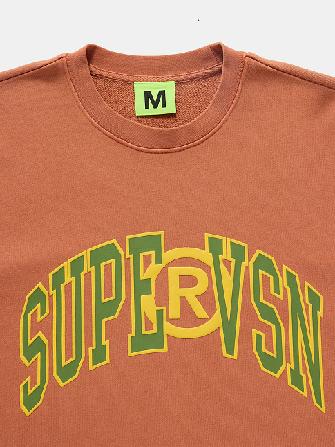 Свитшот COLLEGIATE 2 TONE (размер XL, цвет Оранжевый)