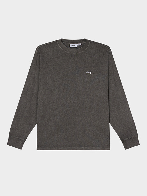 Лонгслив LOWERCASE PIGMENT (размер XL, цвет Черный)