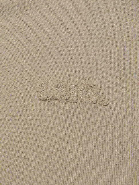 Худи WASHED OG APPLIQUE ZIP-UP (размер XL, цвет Бежевый)