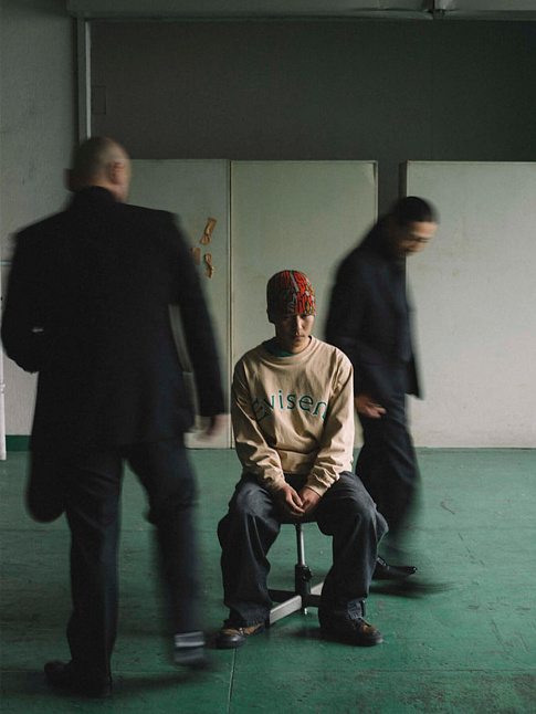 Лонгслив ARCH LOGO (размер M, цвет Бежевый)