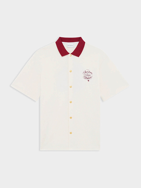 Рубашка PIQUEE SLOGAN VIGNES (размер L, цвет Бежевый)