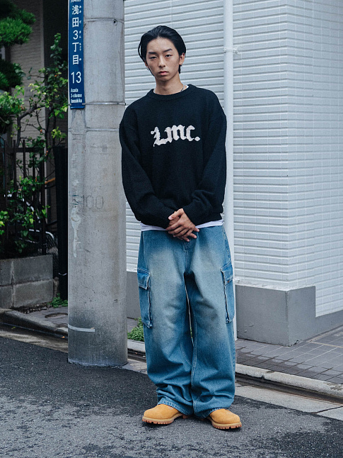 Свитер GOTHIC NAME (размер L, цвет Черный)