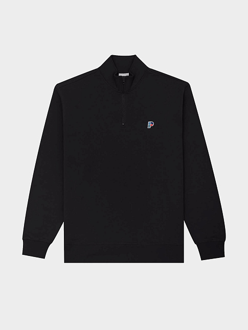 Свитшот PANTEGO 1/4 ZIP (размер XXL, цвет Черный)