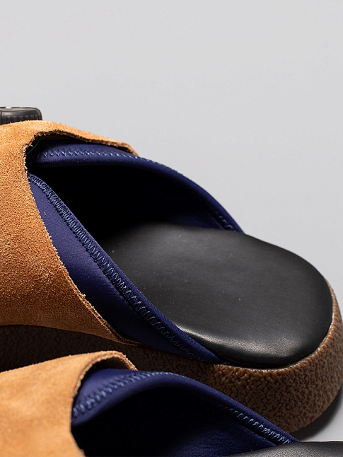 Шлепанцы PG EMPTY (размер 41, цвет Коричневый)