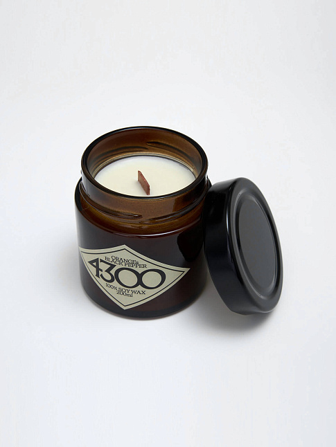 Аромасвеча "Апельсин и черный перец" (размер one size, цвет Коричневый)