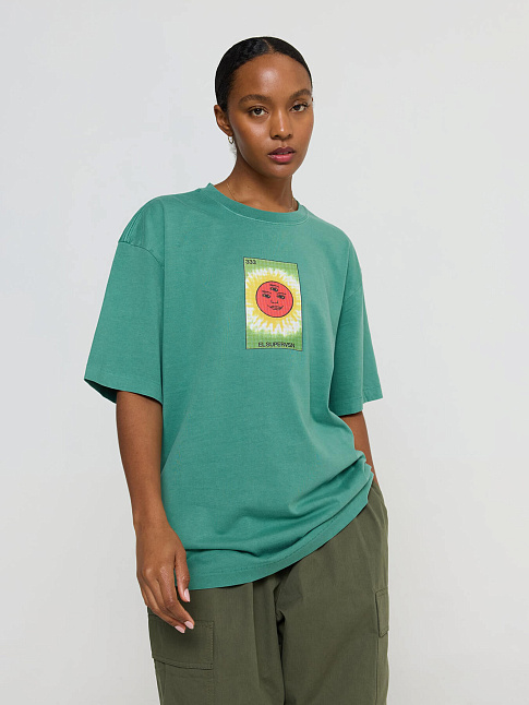Футболка SUN (размер L, цвет Зеленый)