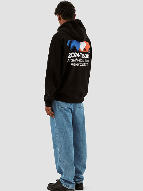 Худи HANK BACK TEAM (размер XXL, цвет BLACK)